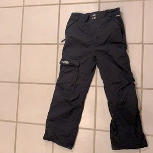 Black north face ski pants